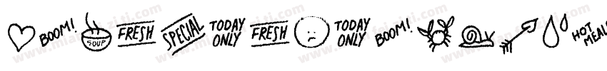 BuintonRough Two字体转换
